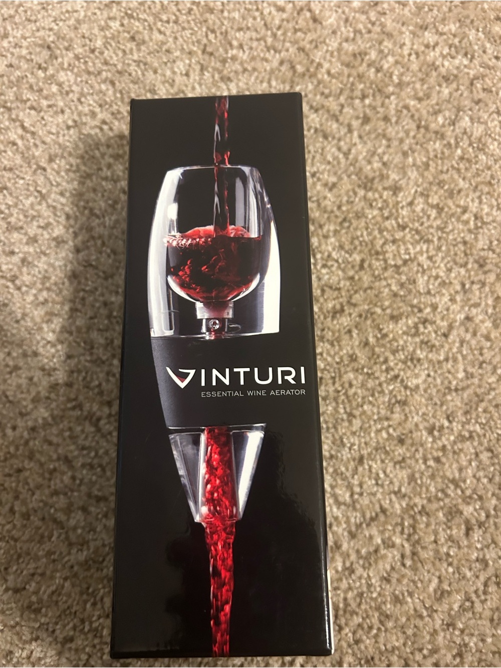 Vinturi Essential Wine Aerator – Black